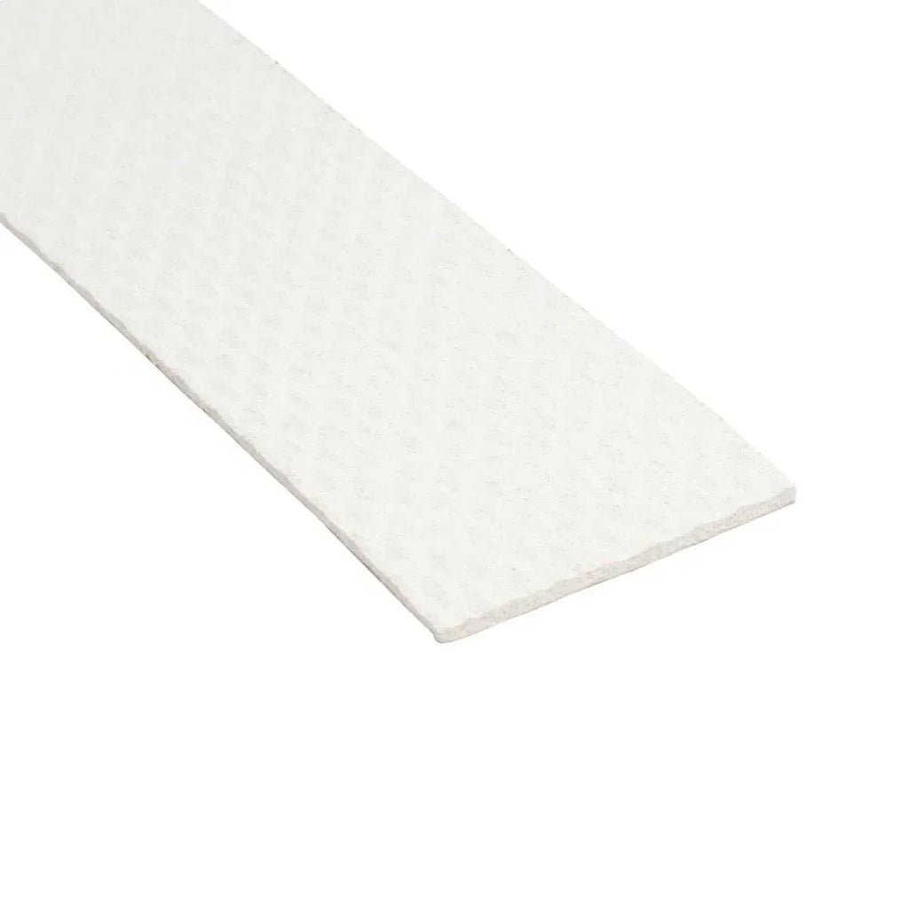 63mm Aluminium Stair Edge with Tredsafe Anti-Slip Insert – NHD06 White Tredsafe