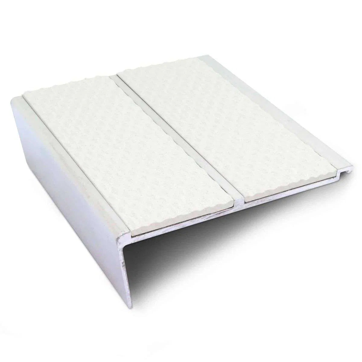 NHD12 – 93 x 32mm – Tredsafe Non Slip Stair Nosing White Tredsafe