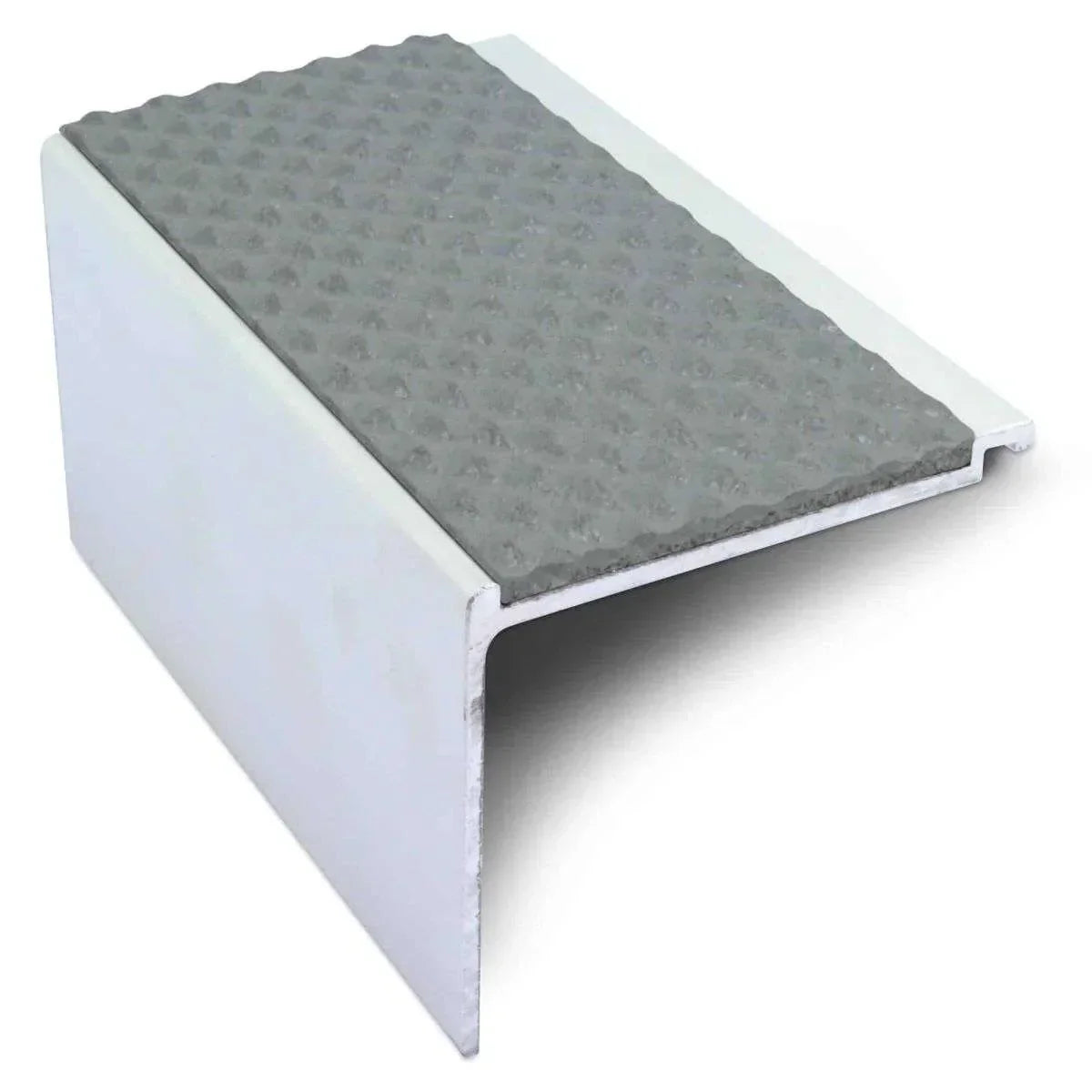 NHD17 60 x 55mm Non Slip Tredsafe Stair Nosing Dolphin Grey Tredsafe