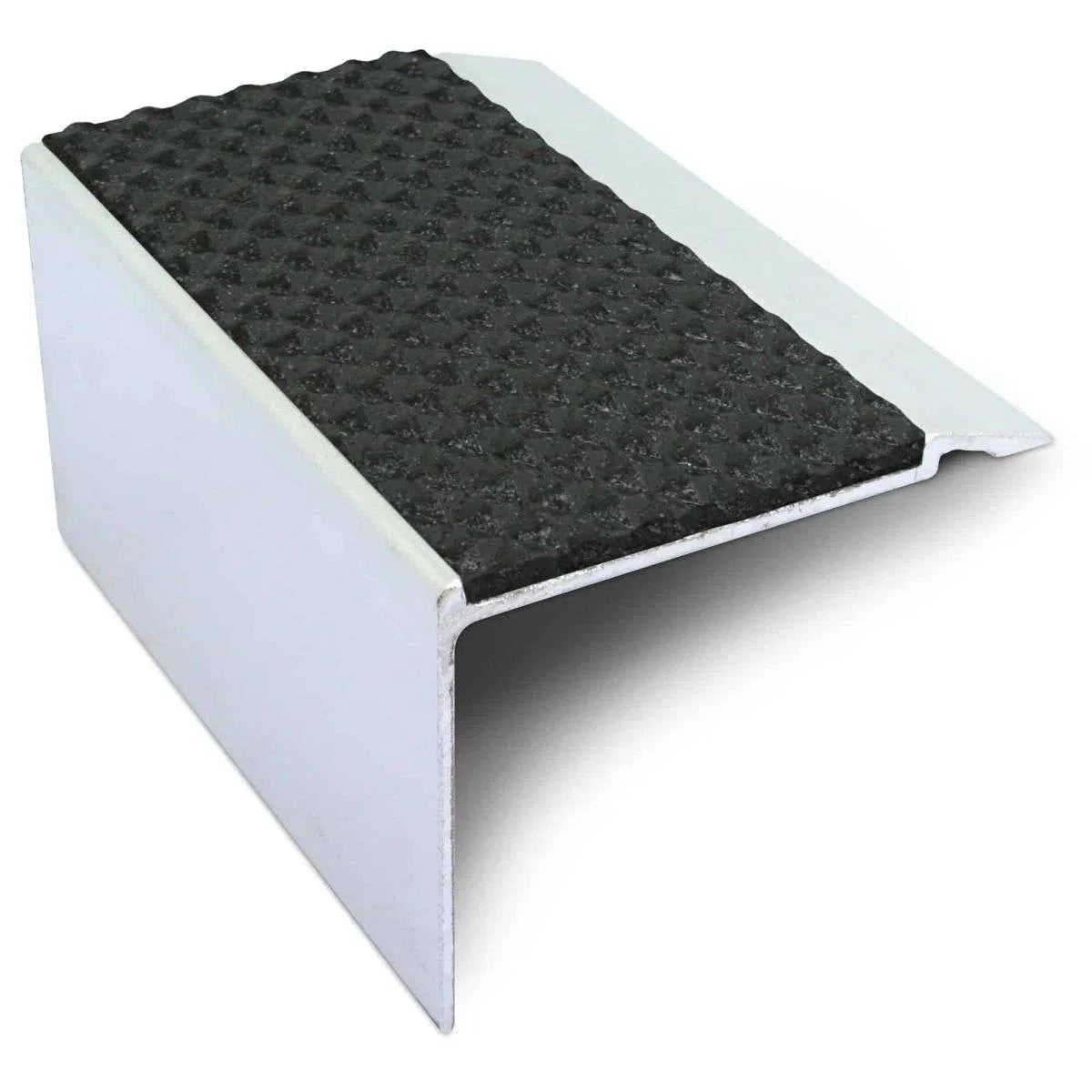 NHD22 – 72 x 55mm – Tredsafe Non Slip Stair Nosing Black Tredsafe