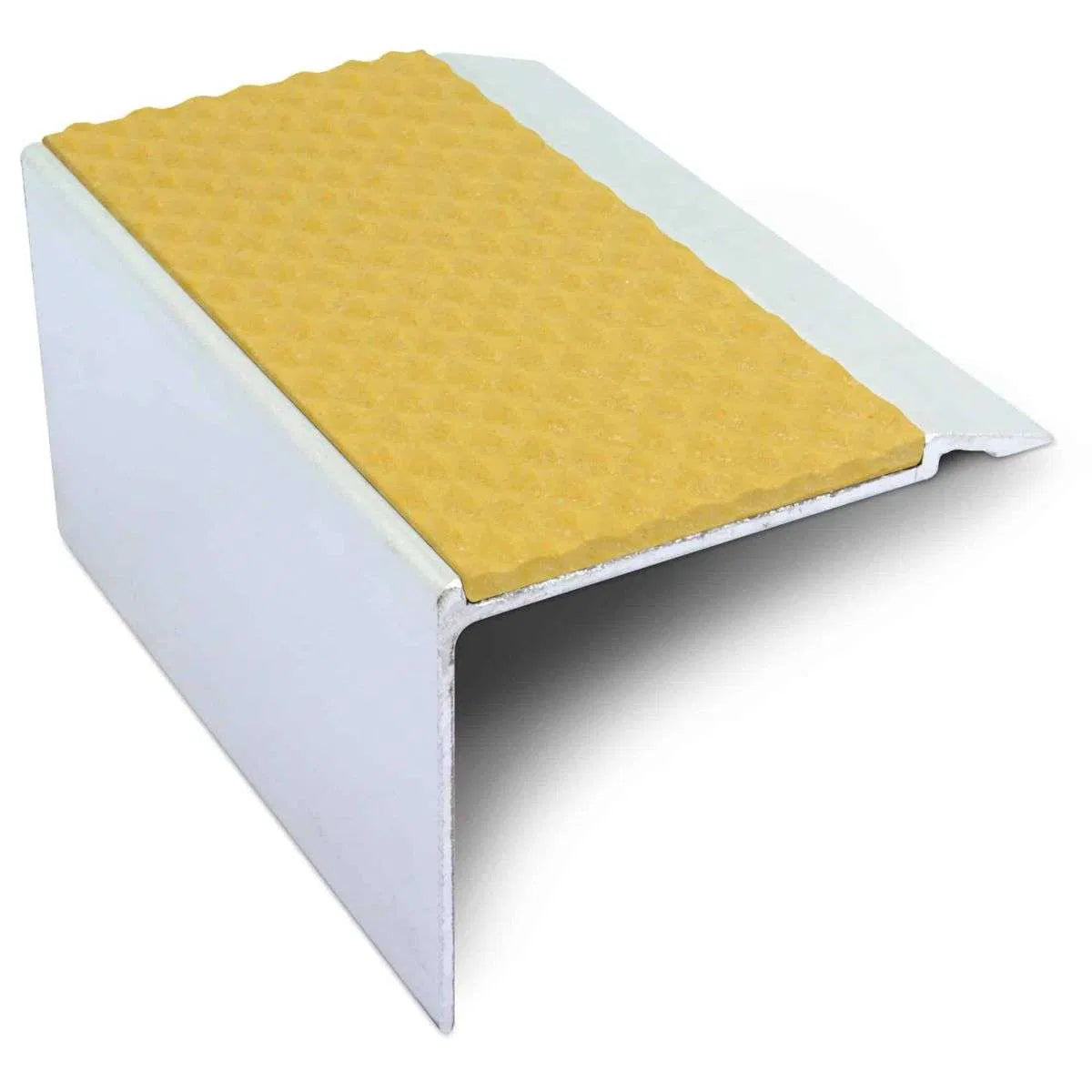 NHD22 – 72 x 55mm – Tredsafe Non Slip Stair Nosing Yellow Tredsafe