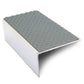 NSL01 56x32mm Aluminium Stair Edge Protector with Non-Slip PVC Insert