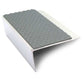 NSL16 Tredsafe 66 x 32mm Aluminium Stair Nosing with PVC Anti-Slip Insert Dolphin Grey Tredsafe
