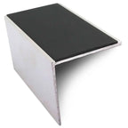 NSL19 Tredsafe 56 x 55mm DDA-Compliant Aluminium Stair Nosing with PVC Insert
