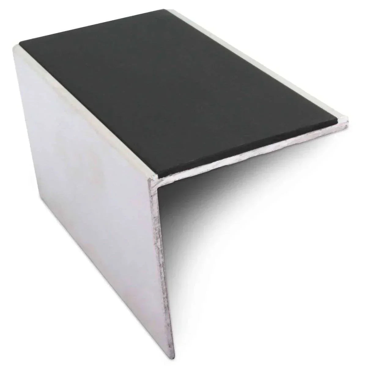 NSL19 Tredsafe 56 x 55mm DDA-Compliant Aluminium Stair Nosing with PVC Insert