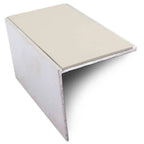 NSL19 Tredsafe 56 x 55mm DDA-Compliant Aluminium Stair Nosing with PVC Insert Canvas Genesis