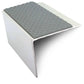 NSL21 Tredsafe 67 x 55mm DDA Compliant Aluminium Non Slip Stair Nosing Edge Trim With Pvc Insert