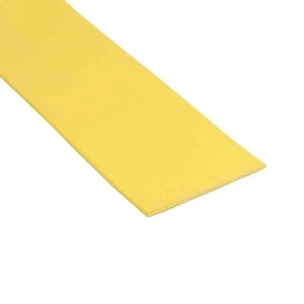 NSL23 68 x 33mm Aluminium Non Slip Stair Nosing Edge Trim With Pvc Insert Yellow
