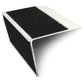 NSL28 DDA Compliant Aluminium Stair Nosing 75x58mm – Non-Slip Edge Trim with PVC Insert