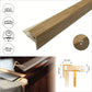 16x25mm Push-In Wood Effect PVC Stair Nosing – UPVC Edge Trim for Laminate & Wood Floors Oak 3E