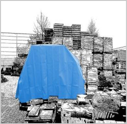 570GSM Forest Green PVC Coated Tarpaulin Heavy Duty Sheet