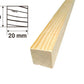 PSE Beam Pine Wood Strip Smooth Sawn Moulding Battens Planed Wooden Timber