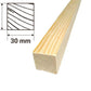 PSE Beam Pine Wood Strip Smooth Sawn Moulding Battens Planed Wooden Timber