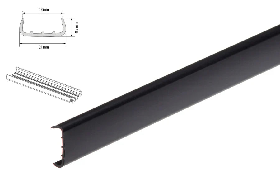 PVC Melamine Furniture Board Panel Cover U Trim Edging Strip