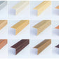 PVC Plastic Edge Protector Moulding Wood Effect Corner Angle Trim 90°