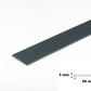 PVC Plastic TW Black White Anthracite Flat Bar Strip