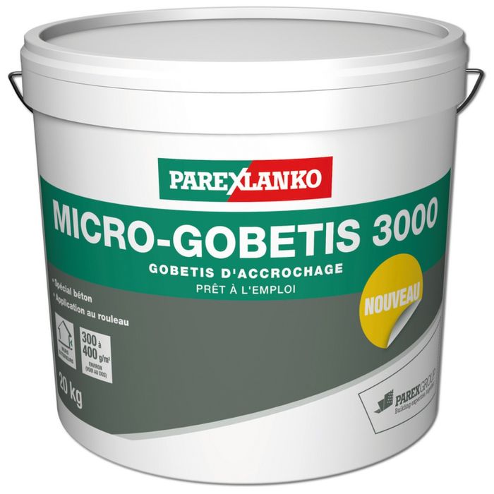 Parex Micro-Gobetis 3000 Suction Control Primer 20kg - Pink