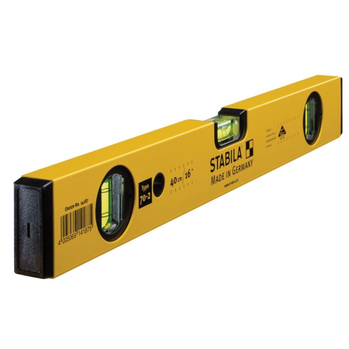 Stabila 70-2 Three Vial Box Section Level 60cm