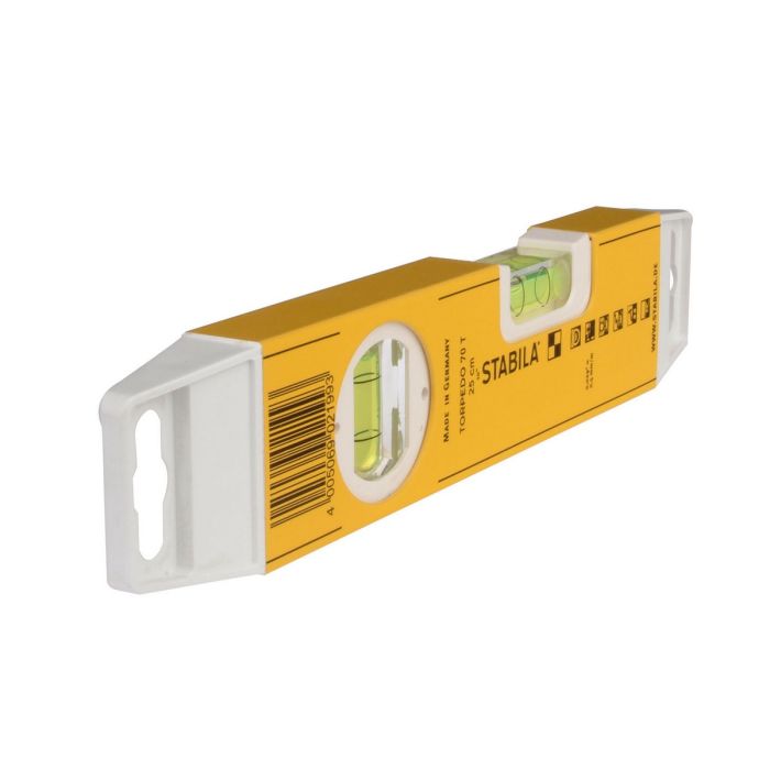Stabila 70-T Compact Torpedo Spirit Level 25cm Yellow