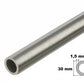 Stainless Steel Round Tube Pipe 0.5m / 19.69" Length – 304 Grade