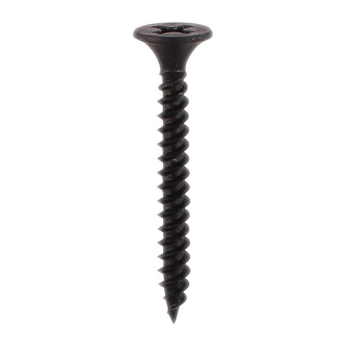 TIMco Drywall Screw Fine Thread 4.2 x 75mm Black Phos - Box of 200