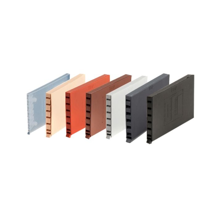 Timloc Cavity Wall Weep Vent - 65 x 10 x 100mm - Terracotta