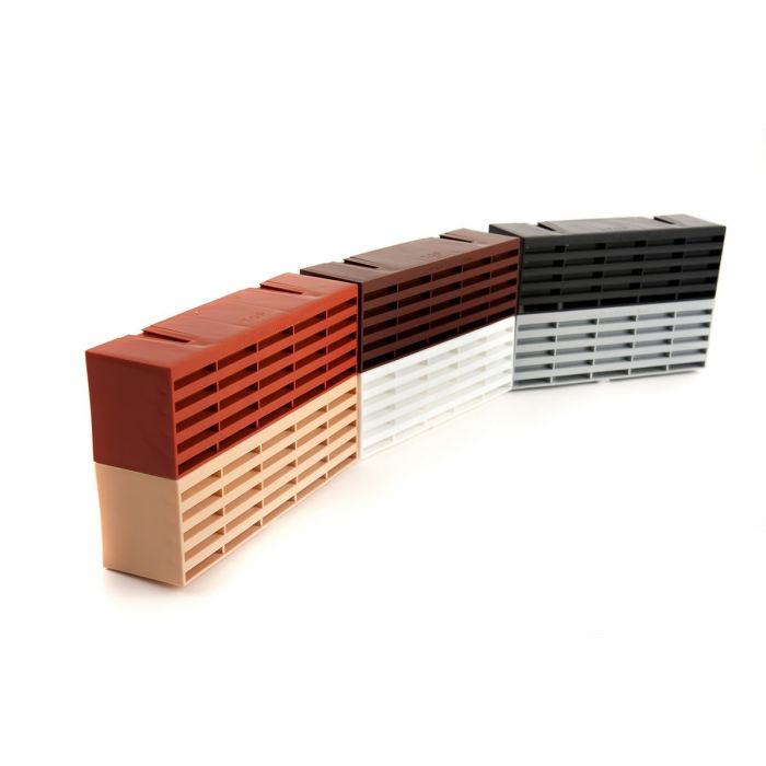 Timloc Plastic Airbrick - 215 x 69mm - Buff