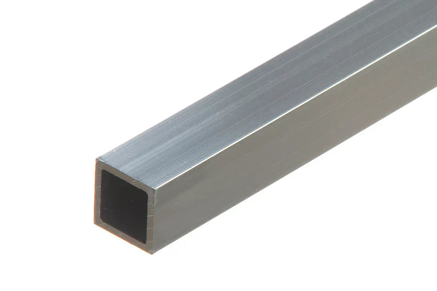 Tube Box Section Natural Aluminium Square