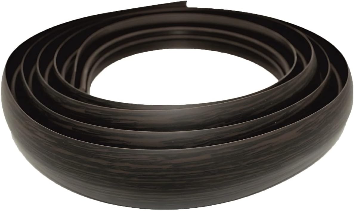 40mm PVC Flex Line Flooring Transition Strip – Flexible Threshold Profile Venge