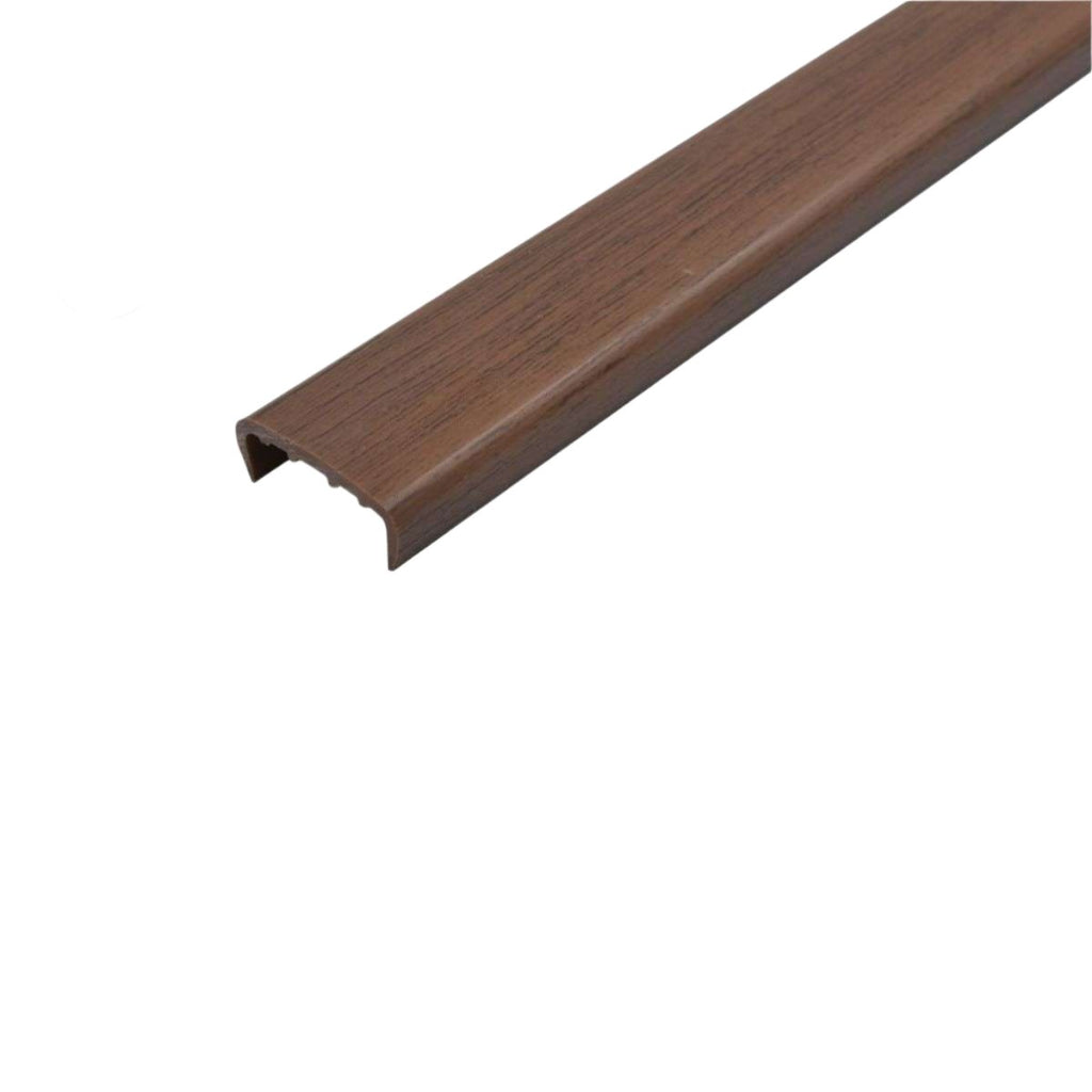 PVC U Section Melamine Furniture Edge Trim – 18mm x 2.6m Walunt