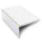 NSL01 56 x 32mm Aluminium Non Slip Stair Nosing Edge Trim With Pvc Insert White