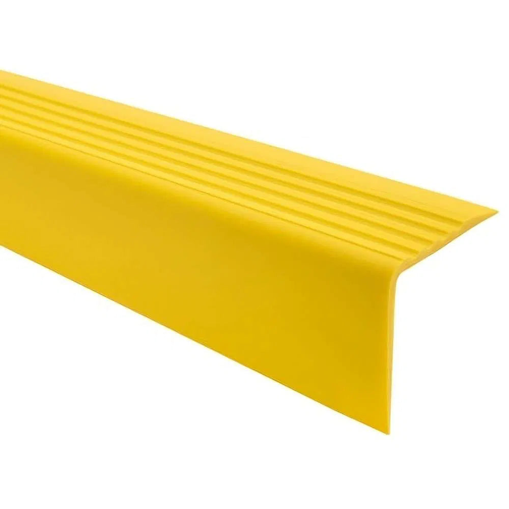 PVC Flexible Stair Nosing 730-RGP ( 1200mm x 50mm x 42mm ) Yellow 1200mm x 50 x 42mm