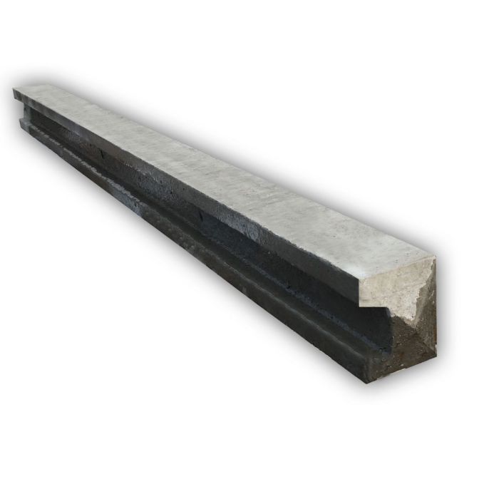 Concrete Slotted End Fence Post 2440mm (8')