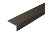 A33 40 x 20mm Anodised Aluminium Non Slip Ribbed Treads Stair Nosing Edge Trim Champagne
