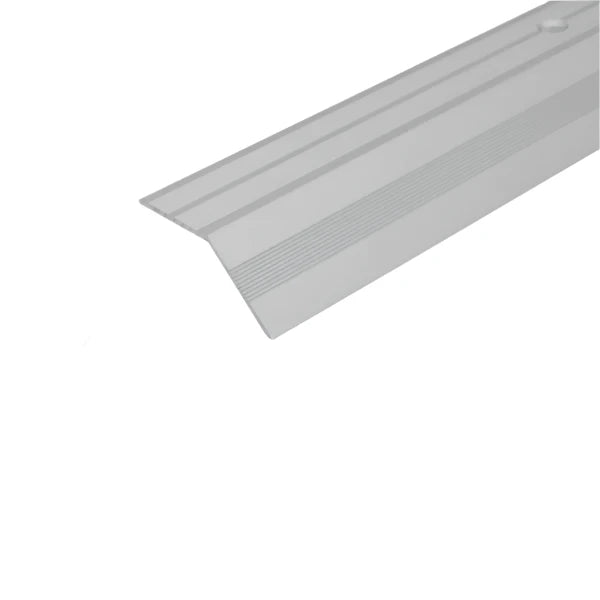 A39 37mm Anodised Aluminium Door Threshold Ramp Profile Silver