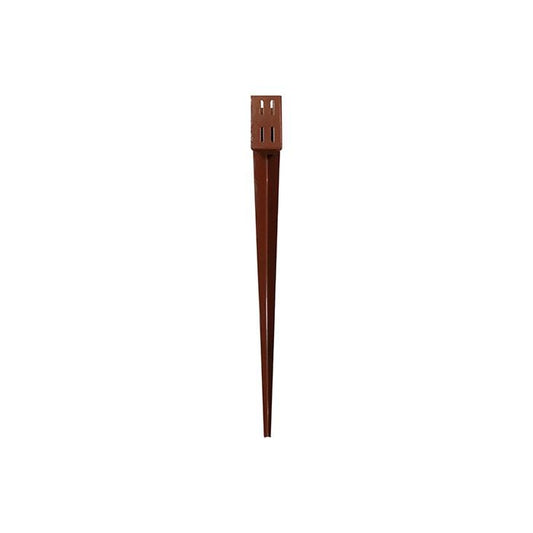 TIMco Taurus Quick Fit Drive in Post Spike 75mm x 750mm - Red Oxide Coated
