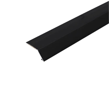 A45 31mm Anodised Aluminium Self Adhesive Door Threshold Ramp Profile Black