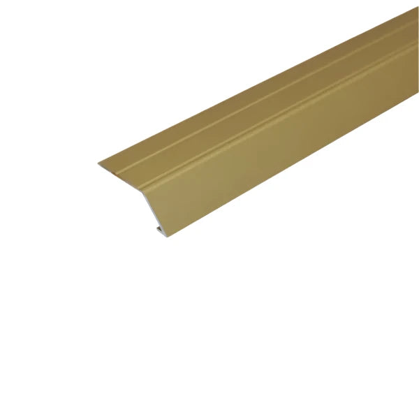 A45 31mm Anodised Aluminium Self Adhesive Door Threshold Ramp Profile Gold