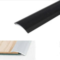 A48 41mm Anodised Aluminium Self Adhesive Door Threshold Ramp Profile Black