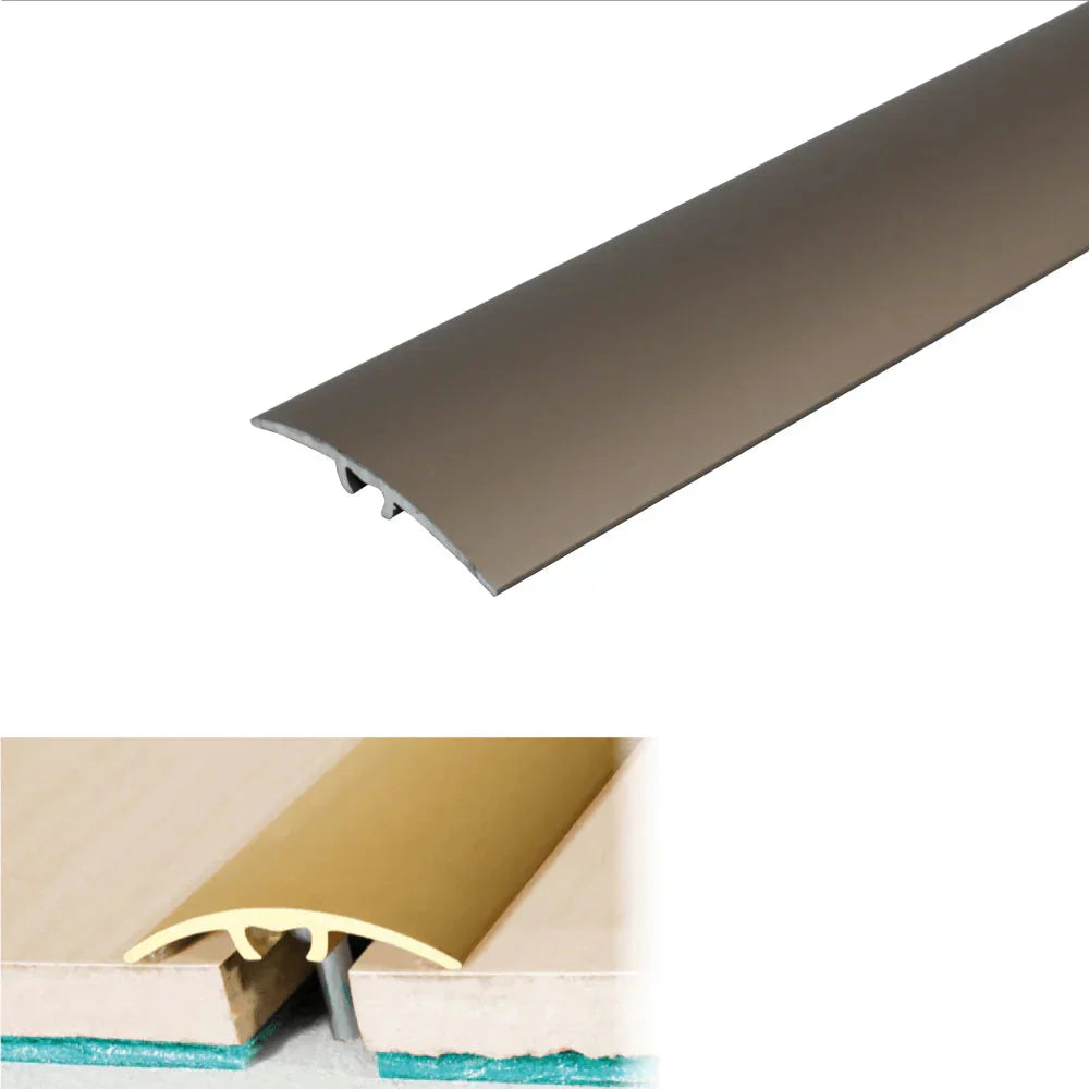 A66 32mm Anodised Aluminium Door Threshold Strip