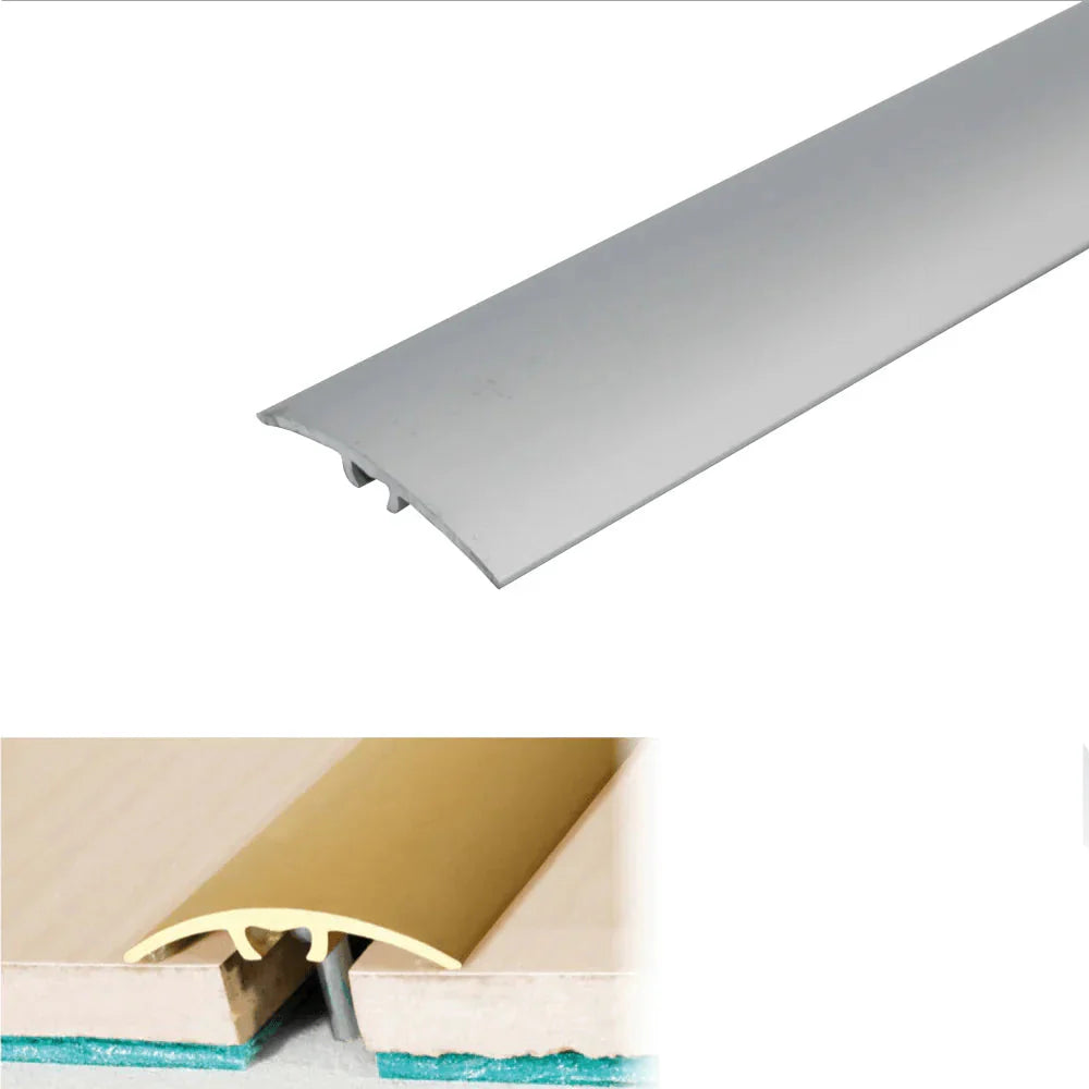 A66 32mm Anodised Aluminium Door Threshold Strip Silver