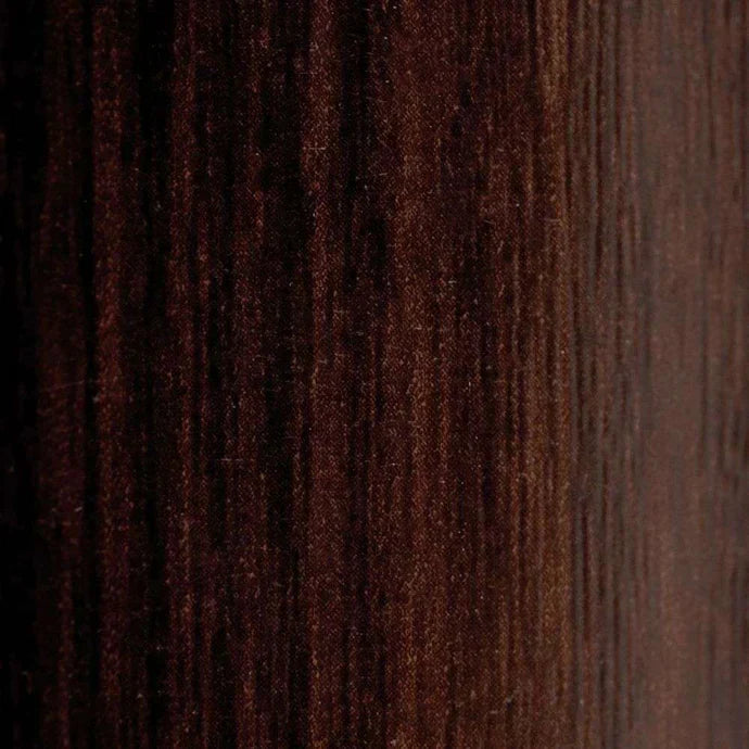 A36 25 x 20mm Aluminium Wood Effect Self Adhesive Stair Nosing Edge Trim African Ebony