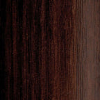 A02 30mm Aluminium Wood Effect Flat Self Adhesive Door Threshold Strip African Ebony