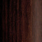 A66 32mm Aluminium Wood Effect Door Threshold Strip African Ebony 0.93m