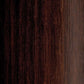 A08 35mm Aluminium Wood Effect Flat Self Adhesive Door Threshold Strip African Ebony