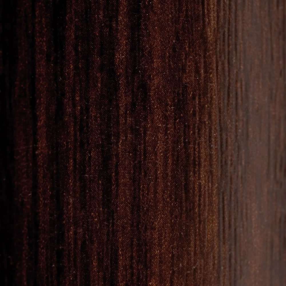 A08 35mm Aluminium Wood Effect Flat Self Adhesive Door Threshold Strip African Ebony