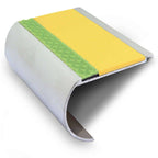 AHD07 70 x 40mm Non Slip Stair Nosing Yellow