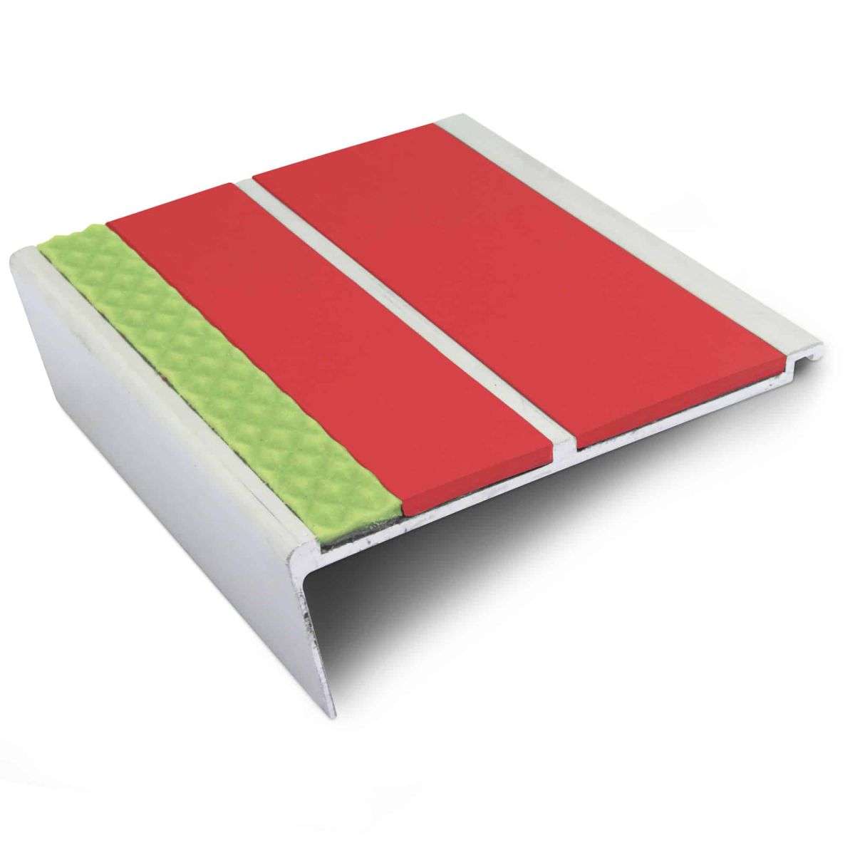 AHD12 93 x 32mm Non Slip Stair Nosing Red