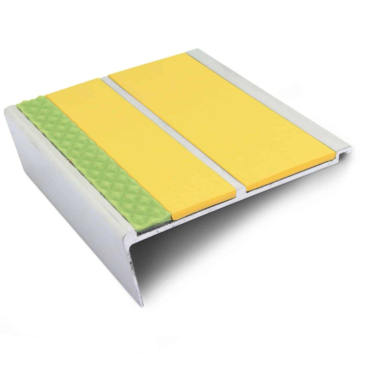 AHD12 93 x 32mm Non Slip Stair Nosing Yellow