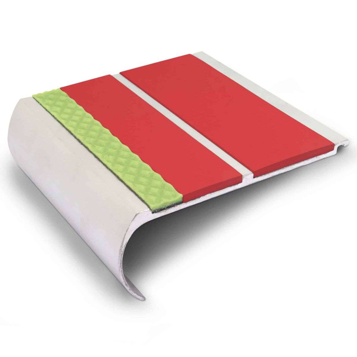 AHD13 91 x 35mm Non Slip Stair Nosing Red